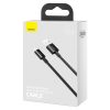 Augstākais kabeļa kabelis Huawei USB - USB -C 11V / 6A Superchange 1m - melns