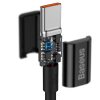 Superior USB -C kabeļa kabelis - USB -C Ātra uzlāde 100W 5A 2M - melns