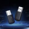 Ārējā USB tīkla karte - WiFi 2,4 GHz / 5 GHz 11ac AC650 - melns