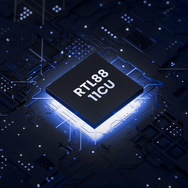 Ārējā USB tīkla karte - WiFi 2,4 GHz / 5 GHz 11ac AC650 - melns