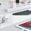 Mazs ātrs lādētājs USB-C PD 5-12V 25W-WHITE lādētājs