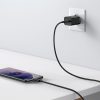 Super Fast USB -C 25W Power Piegādes ātras uzlādes lādētājs - melns