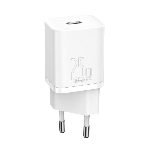 Super ātrs USB -C 25W barošanas piegāde Ātrā uzlādes lādētājs - balts