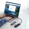 4-Port Lite Series USB-A līdz 4x USB-A 3.0 kabelis 25cm-melns