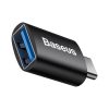 Adaptera adapteris Ingenouby sērija no USB-C līdz USB-A 3.2 Gen 1-Black