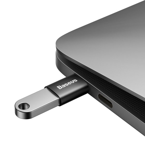 Adaptera adapteris Ingenouby sērija no USB-C līdz USB-A 3.2 Gen 1-Black