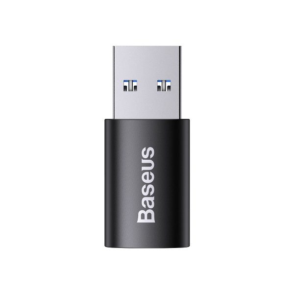 Adaptera adapteris Ingenouby sērija ar USB 3.1 OTG uz USB -C - melnu