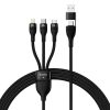 Cable 4in1 USB+USB-C USB-C / iPhone Lightning / Micro USB 1