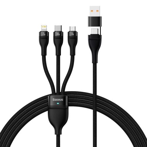 Cable 4in1 USB+USB-C USB-C / iPhone Lightning / Micro USB 1