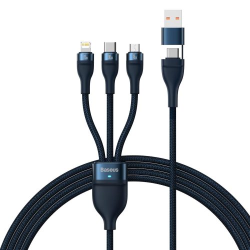 Cable 4in1 USB+USB-C USB-C / iPhone zibens / mikro USB 1