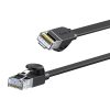 PatchCord RJ45 ātrums seši 1000Mbps 2m - melns