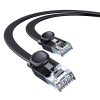 PatchCord RJ45 ātrums seši 1000Mbps 2m - melns
