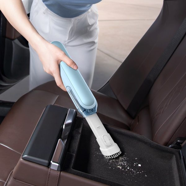 Mini bezvadu automašīnu putekļsūcējs Baseus A1 30W - zils