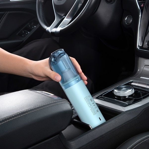 Mini bezvadu automašīnu putekļsūcējs Baseus A1 30W - zils