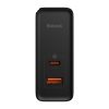 Ātrs Universal Gan5 Pro USB -C / USB 100W tīkla lādētājs - melns