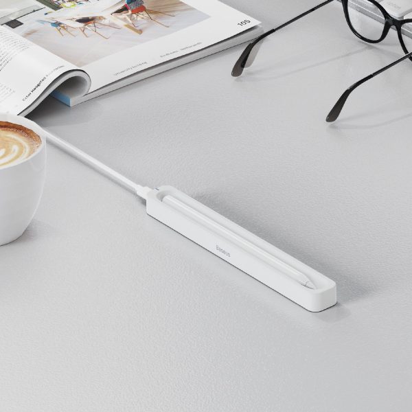 Bezvadu lādētājs Apple Pencil 2 - balts