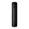 PowerBank 1000MAH USB USB-C iphone zibens + USB-C kabelis-melns