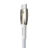 Kabelis Kabelis ātrai uzlādēšanai Glimmer USB -A - USB -C 1M - balts