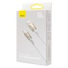Kabelis Kabelis ātrai uzlādēšanai Glimmer USB -A - USB -C 1M - balts