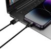 Kabelis Kabelis Starspeed 3in1 USB - Micro USB / iPhone zibens / USB -C 1,2m - melns
