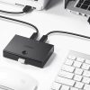 Slēdzis adapteris slēdzis 2x USB -B - USB -A - melns