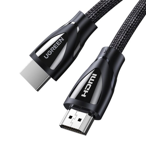 HDMI 8K 60Hz 2M elastīgs kabeļa kabelis - melns