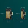 Pagarinājuma kartes adapteris PCIe 3.0 X4 Papildu divi SSD sloti M.2 M-Key un M.2 B-Key