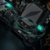 Pagarinājuma kartes adapteris PCIe 3.0 X4 Papildu divi SSD sloti M.2 M-Key un M.2 B-Key