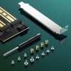 Pagarinājuma kartes adapteris PCIe 3.0 X4 Papildu divi SSD sloti M.2 M-Key un M.2 B-Key