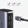 12in1 daudzfunkcionāls rumbas ugreen cm555 adapteris - pelēks