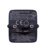 Ātrā tīkla lādētājs GAN USB 2X USB-C + USB-C 1,2M USB-C kabelis-melns