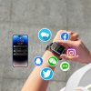 SmartWatch Jr-Ft5 fit-life sērija ar funkciju-melnu funkciju