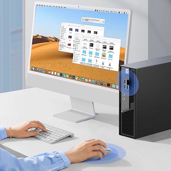 USB bezvadu pele 2,4GHz Ugreen MU105 - zils