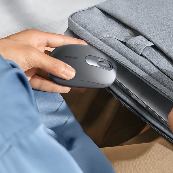 USB bezvadu pele 2,4GHz Ugreen MU105 - pelēks