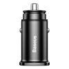 Square 2X USB3.0 Ātrā maksa 3.0 SCP AFC 30W kvadrātveida automašīnas lādētājs