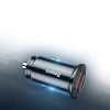 Smart Car Charger apļveida 2x USB QC3.0 Ātrā uzlāde 3.0 SCP AFC 30W Black