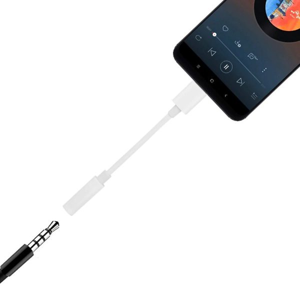 1019227-11-adapter-przejsciowka-z-usb-c-na-gniazdo-hurtel-hurtownia-sklep USB-C adaptera adapteris 3,5 mini Jack Black Audio ligzdai