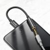 Adapteris austiņām L54 Adapteris ar USB-C audio ligzdai 3,5 mm DAC Black