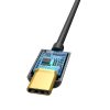 Adapteris austiņām L54 Adapteris ar USB-C audio ligzdai 3,5 mm DAC Black