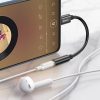 Adapteris austiņām L54 Adapteris ar USB-C audio ligzdai 3,5 mm DAC Black