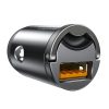 Mini Car Charger Intelligent Tiny Star USB 30W Quick Charge Grey