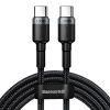 COUFERE neilona kabeļa USB-C barošanas piegāde 2