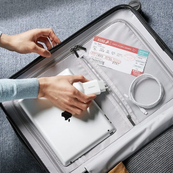 USB enerģijas piegāde 3.0 Ātrā maksa 4,0+ 20W 3A baltais lādētājs