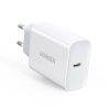 Ātrais tīkla lādētājs USB-C Power Piegāde 30 ar ātro uzlādi 4.0 balts