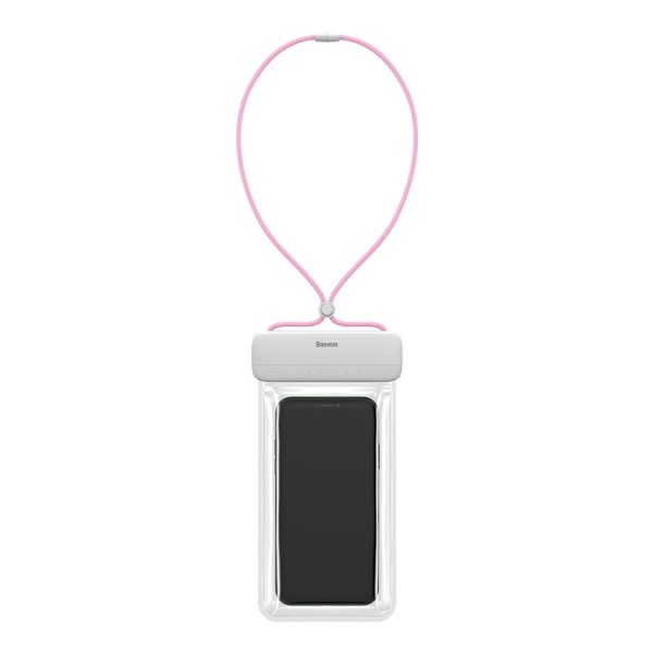 1019246-2-uniwersalny-wodoodporny-pokrowiec-etui-n-baseus-hurtownia-sklep Universāls ūdensnecaurlaidīgs korpuss tālruņa maksimālajam 7.2 '' uz rozā ūdens baseina