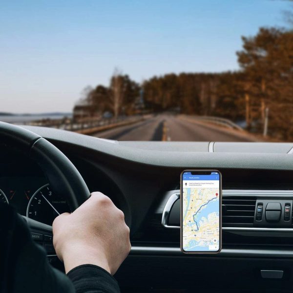 Melns magnētiskais rokturis automašīnas režģim