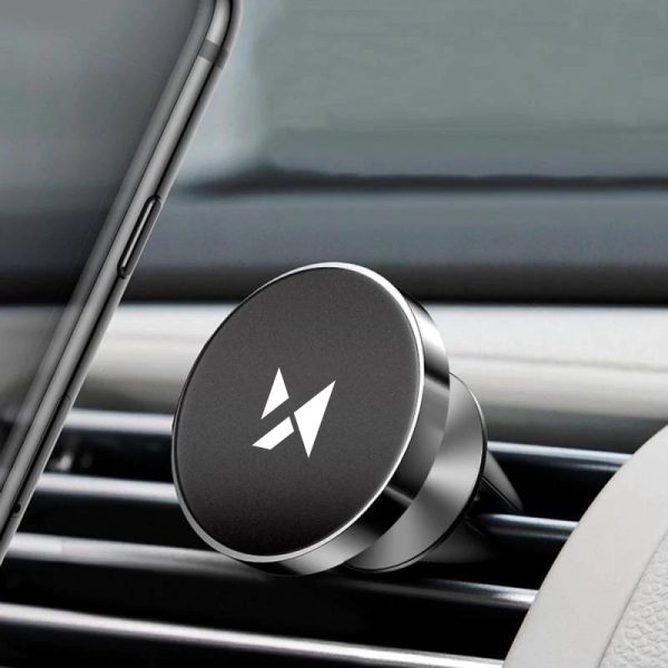 Melns magnētiskais rokturis automašīnas režģim