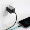 Ātrs lādētājs iPhone Super Si 1C 20W barošanas piegāde + USB -C kabelis - zibens 1m melns