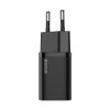 Ātrs lādētājs iPhone Super Si 1C 20W barošanas piegāde + USB -C kabelis - zibens 1m melns
