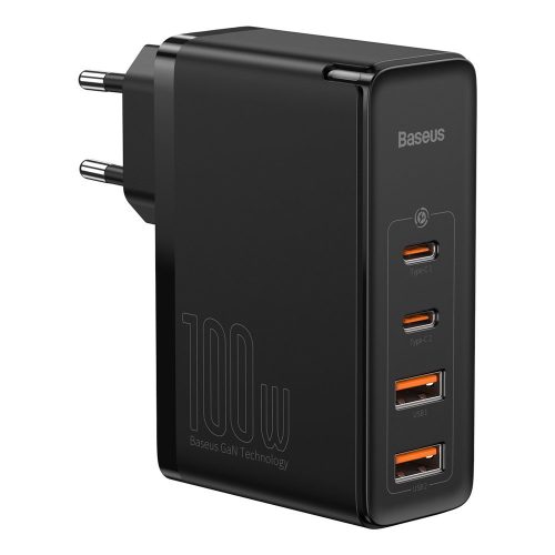 Fast Gan2 Pro USB USB-C QC PD 100W Black Charger